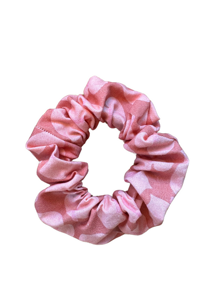 Peach Anthurium Teenie Scrunchie